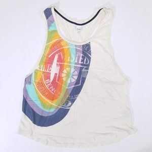 Bench Cream & Colorful Oval Stamp Tank Top